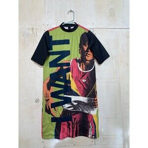 Rare Adidas Torsion Mini Dress Promo Size XS Sportswear Retro Bright Graphic